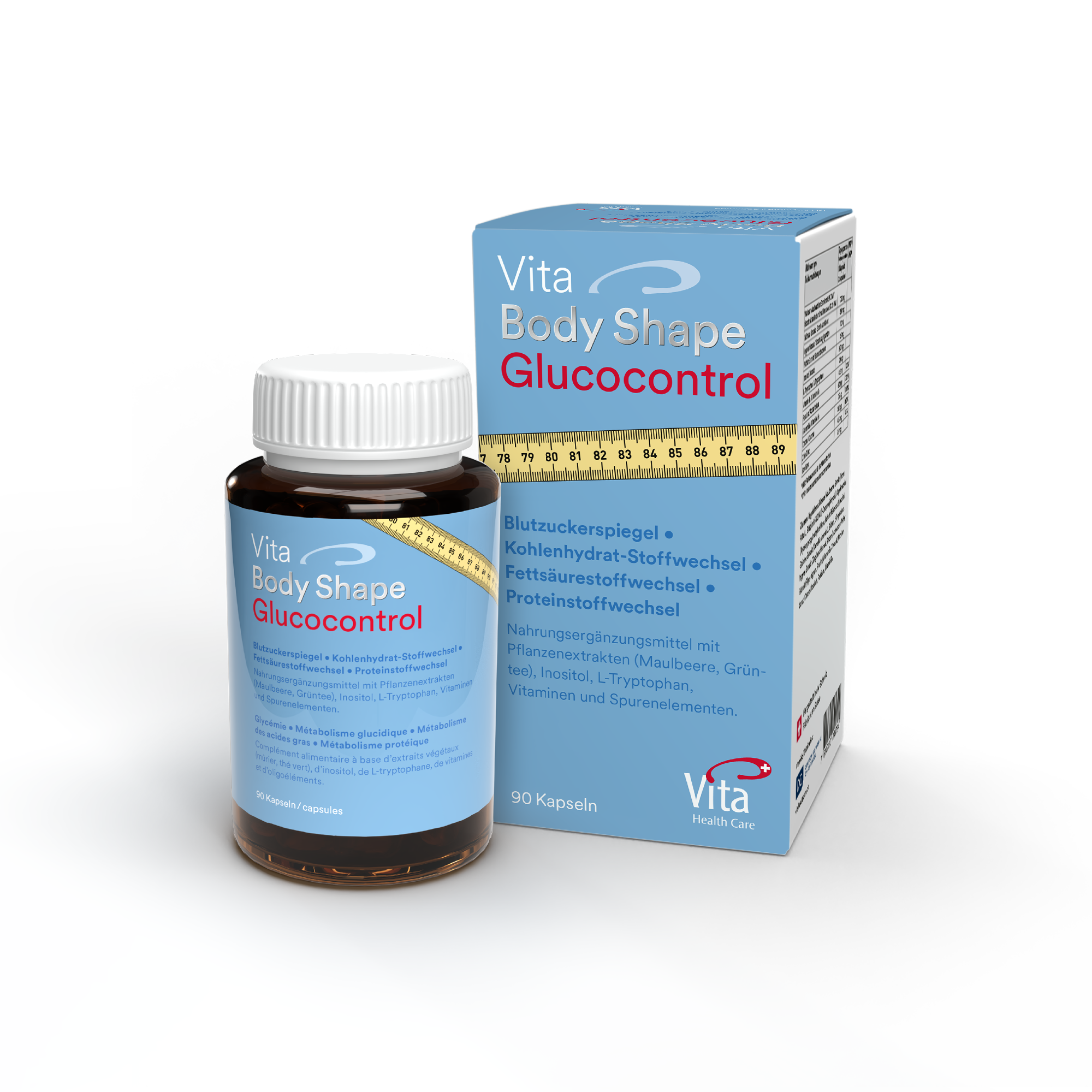 VITA BODY SHAPE Glucontrol, 90 Kapseln