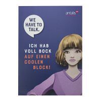 Antalis Notizblock A4 "Blau" DE 01/21