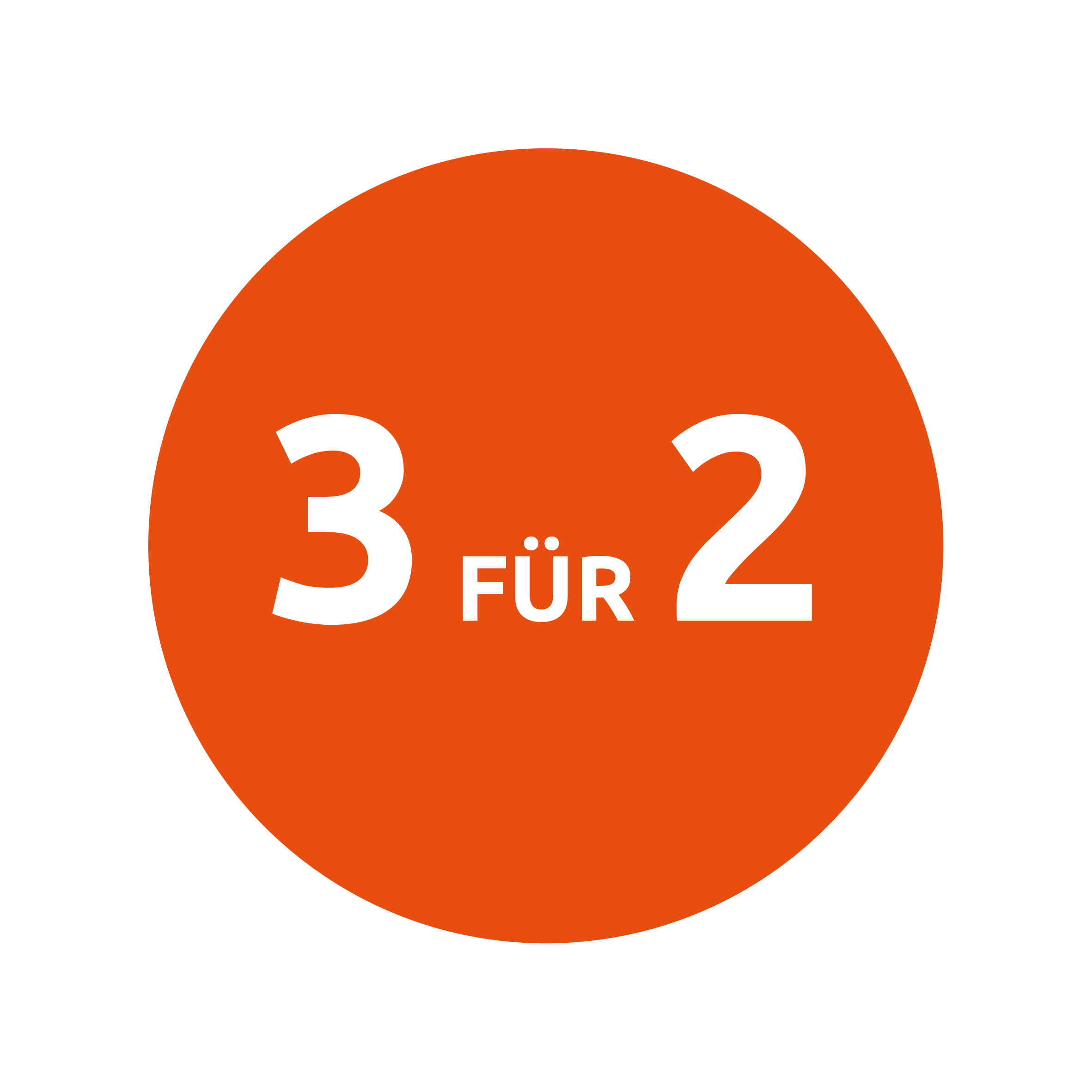 Wobbler 3 für 2
