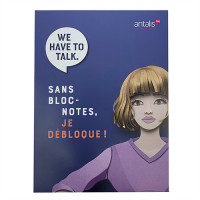 Antalis Notizblock A4 "Blau" FR 01/21