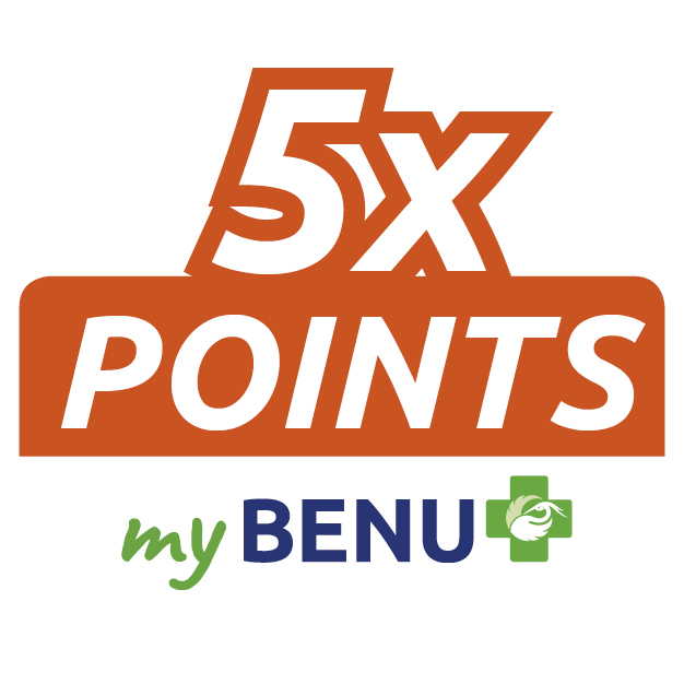 Glorifier 5x points grand avec la carte MyBenu