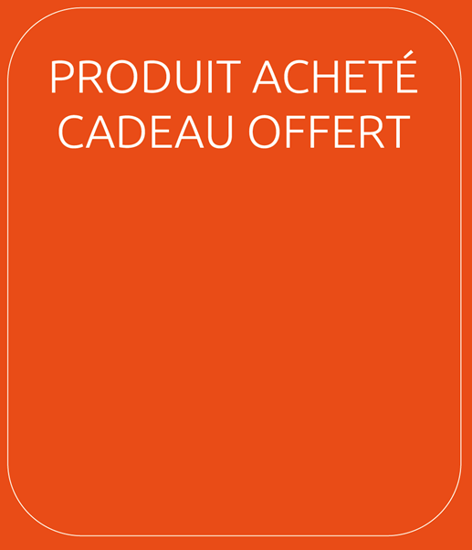 Glorifier Produit acheté Cadeau offert