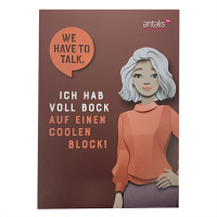 Antalis Notizblock A4 "Rot" DE 01/21