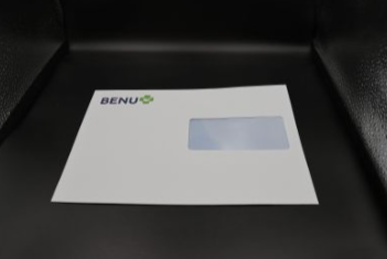 Briefumschlag C5 mit Fenster und Logo
