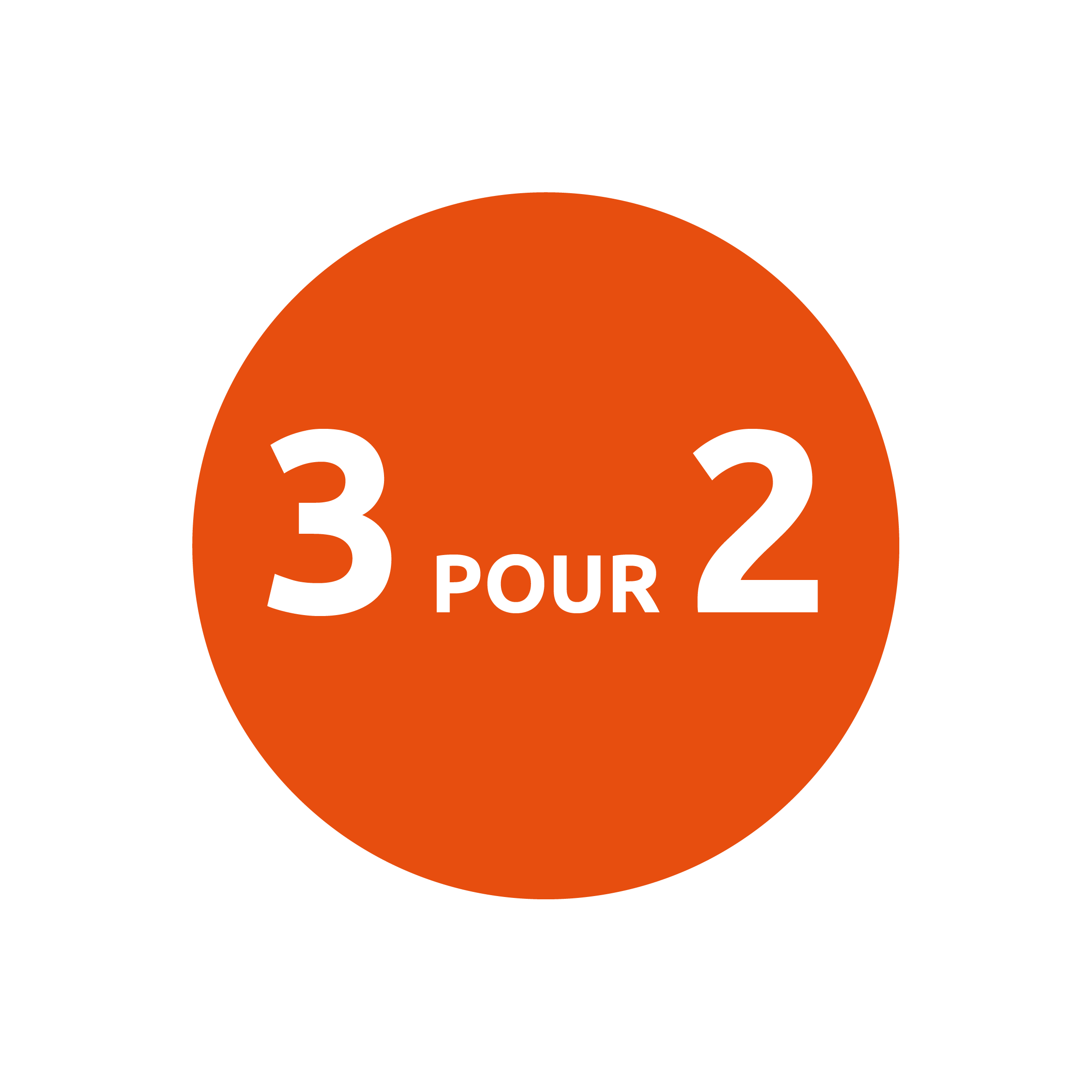 Wobbler 3 pour 2